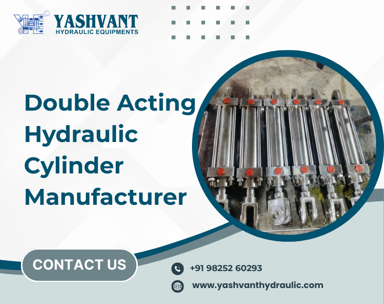 Double Acting Hydraulic Cylinder Manufacturer
