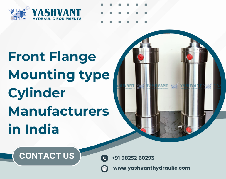 Front Flange Mounting type Cylinder Manufacturers in India