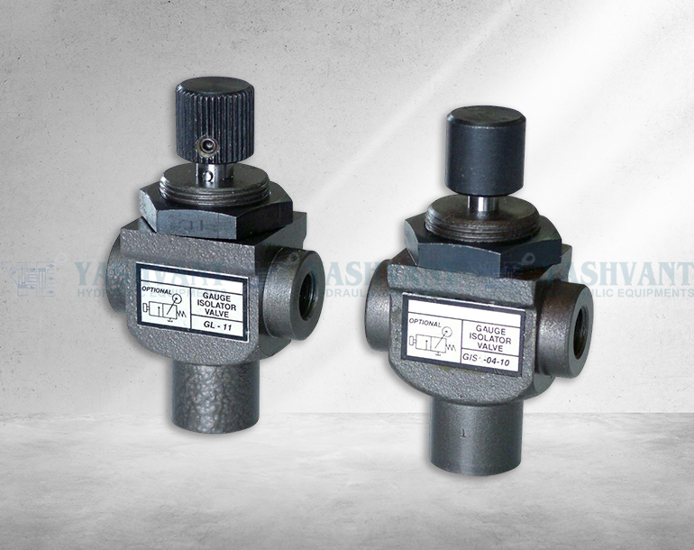 Guage Isolator Valve