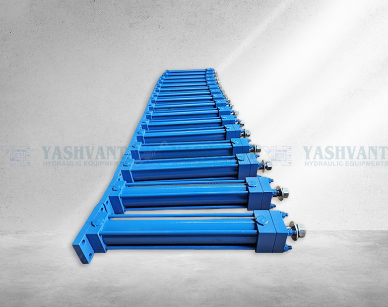 Hydraulic Cylinder Flange Mounting