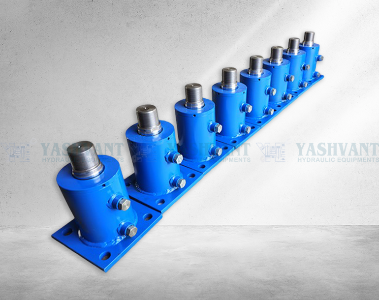 Hydraulic Cylinder Flange Mounting