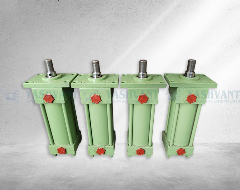 Hydraulic Cylinder Flange Mounting