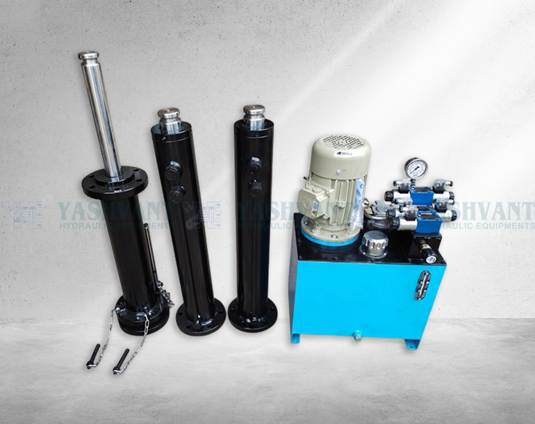 Hydraulic Cylinder Flange Mounting