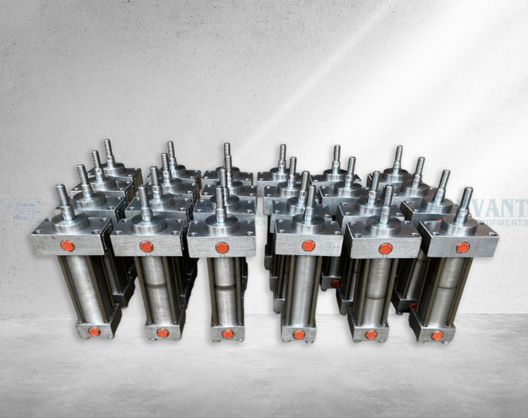 Hydraulic Cylinder Flange Mounting