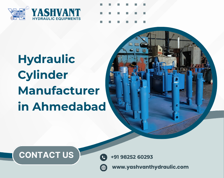 Hydraulic Cylinder Manufacturer in Ahmedabad