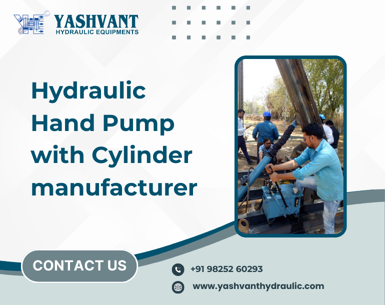 Hydraulic Hand Pump with Cylinder manufacturer