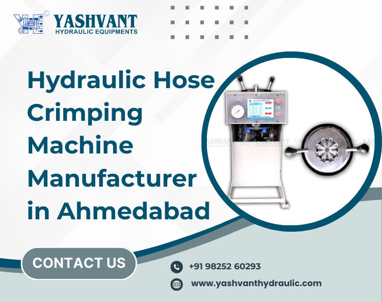 Hydraulic Hose Crimping Machine Manufacturer in Ahmedabad