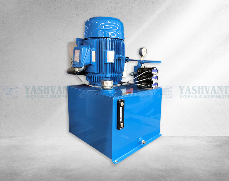 Hydraulic Power Pack 3 Phase with Solenoid Valve