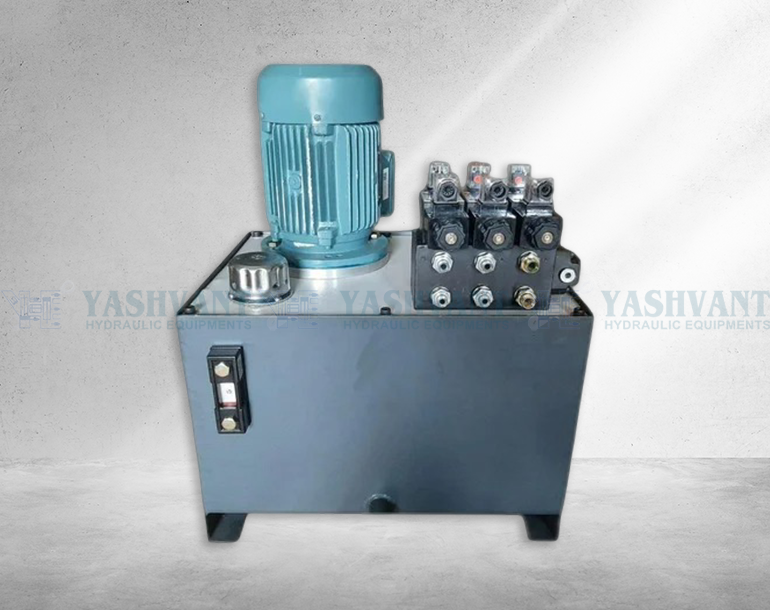 Hydraulic Power Pack 3 Phase with Solenoid Valve