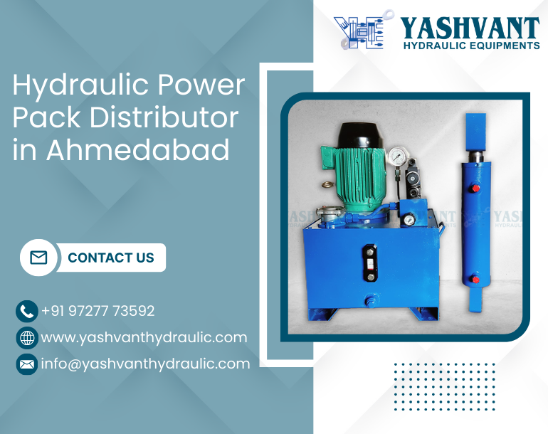 Hydraulic Power Pack Distributor in Ahmedabad