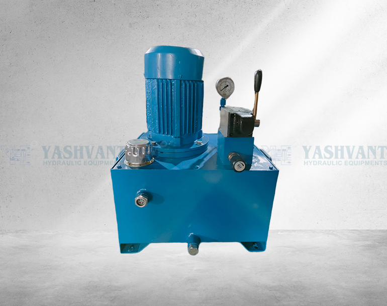 Hydraulic Power Pack Electric Motor and Hand Pump Operated