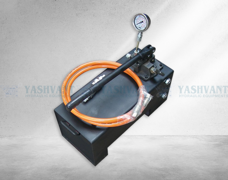 Hydraulic Power Pack Electric Motor and Hand Pump Operated