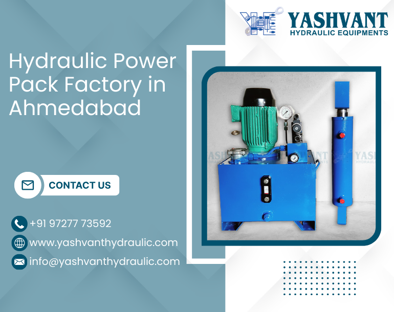 Hydraulic Power Pack Factory in Ahmedabad