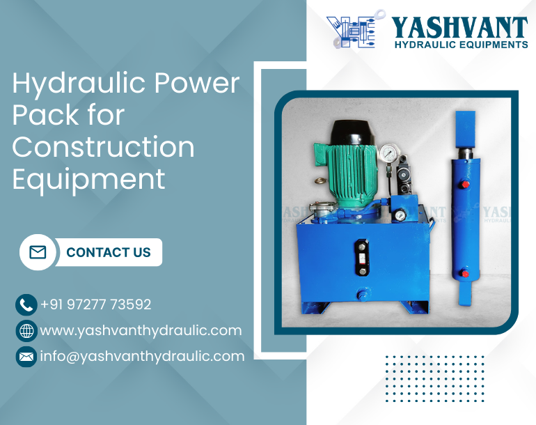 Hydraulic Power Pack for Construction Equipment