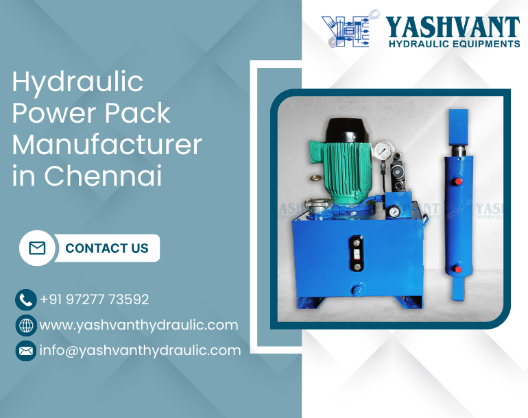 Hydraulic Power Pack Manufacturer in Chennai