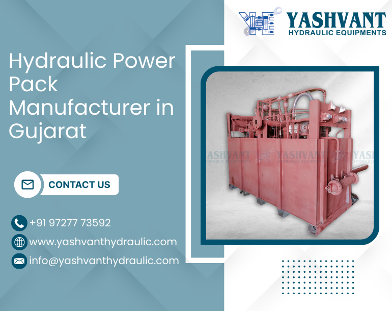 Hydraulic Power Pack Manufacturer in Gujarat