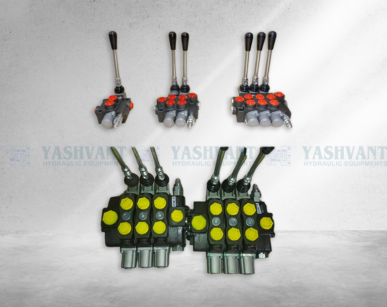 Hydraulic Power Pack 3 Phase With Manual Lever Valve