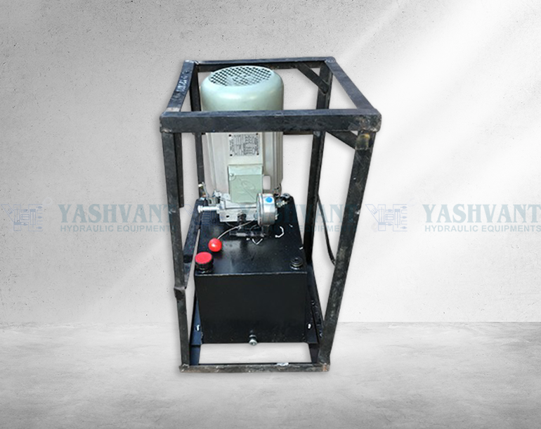 Hydraulic Power Pack Single Phase with Solenoid Valve