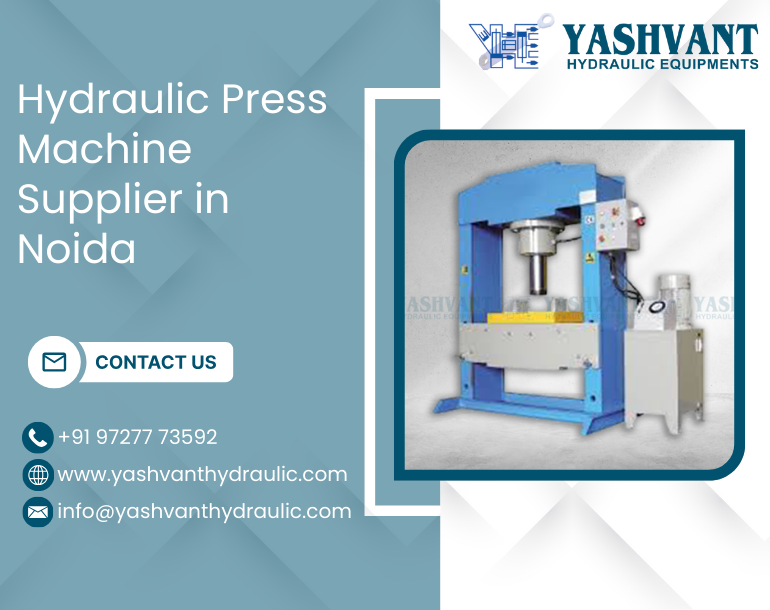 Hydraulic Press Machine Supplier in Noida