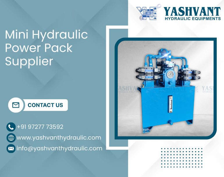 Mini Hydraulic Power Pack Supplier