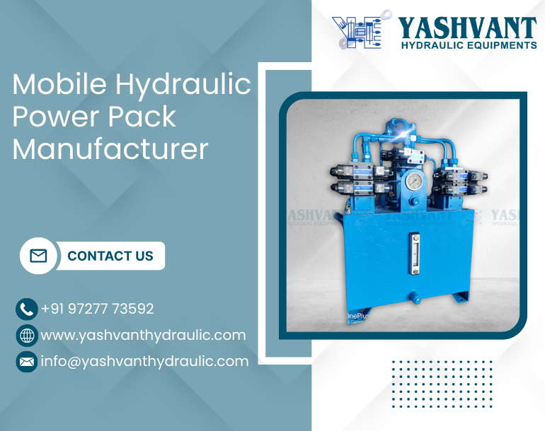 Mobile Hydraulic Power Pack Manufacturer