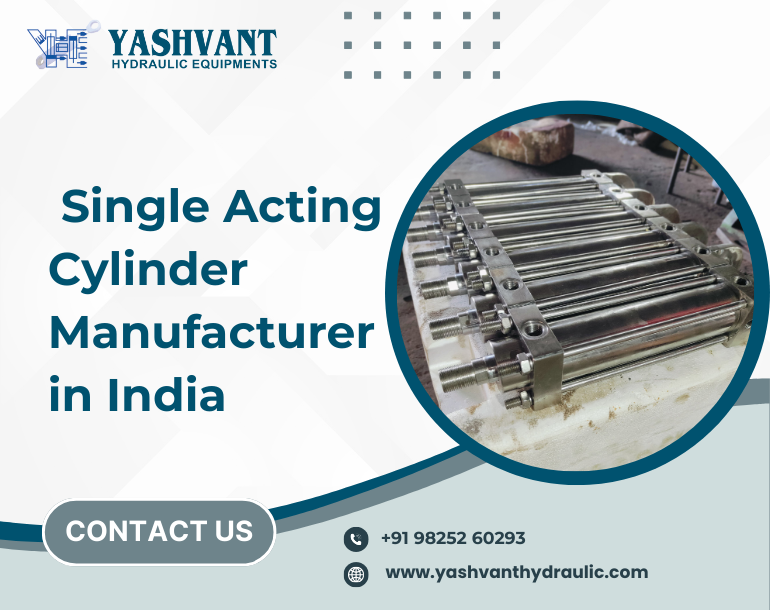 Single Acting Cylinder Manufacturer in India