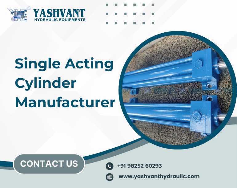 Single Acting Cylinder Manufacturer