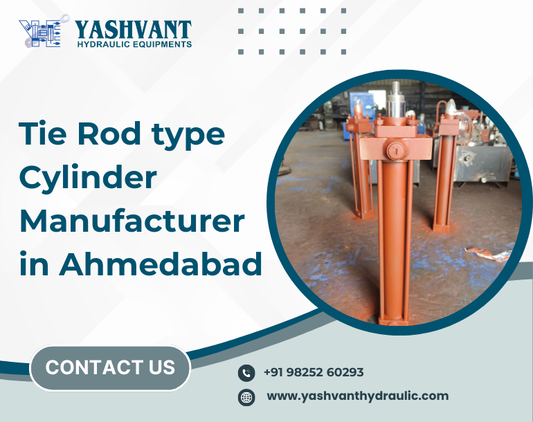 Tie Rod type Cylinder Manufacturer in Ahmedabad