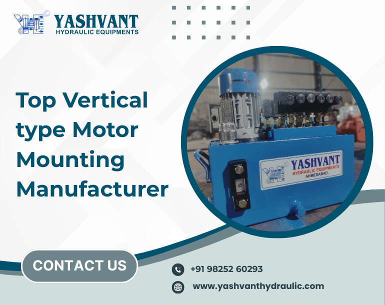 Top Vertical type Motor Mounting Manufacturer